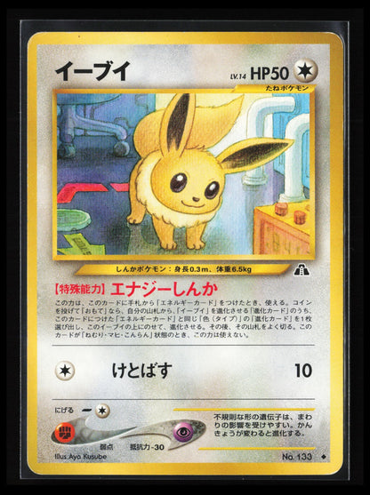 Eevee #133 Pokémon Japanese Crossing the Ruins