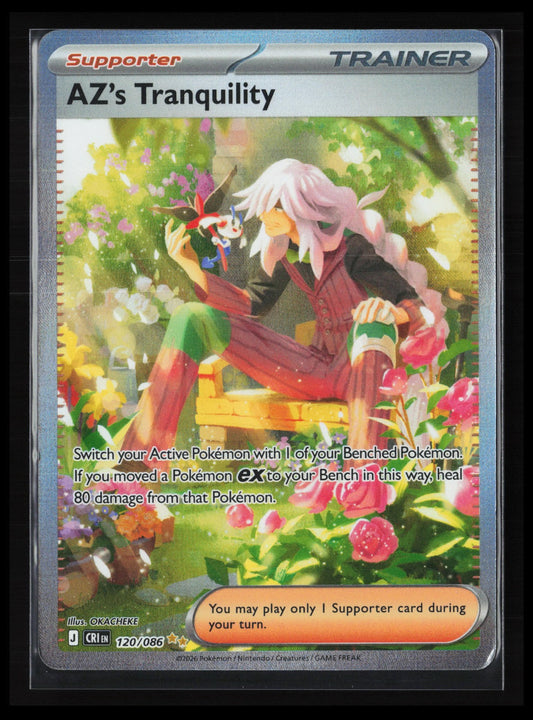 AZ's Tranquility #120/086 Pokémon ME04: Chaos Rising
