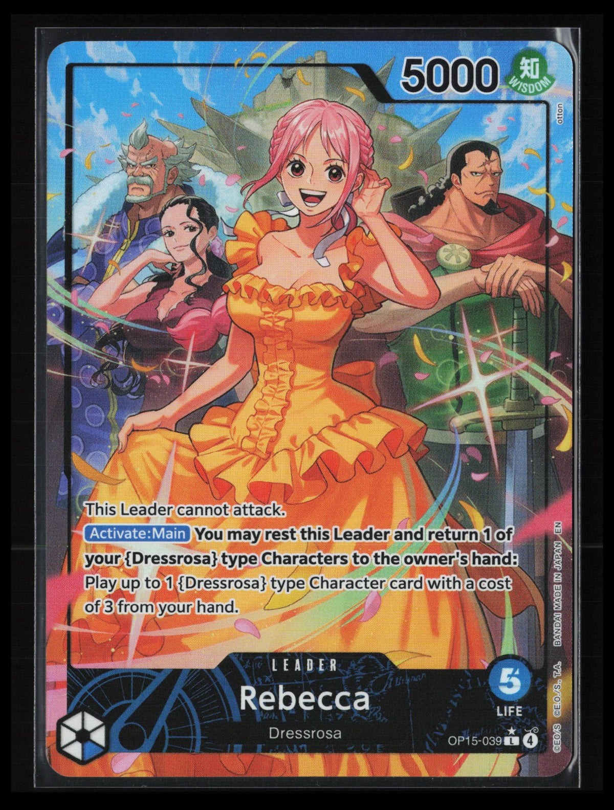 Rebecca (Alternate Art) #OP15-039 One Piece Adventure on Kami's Island