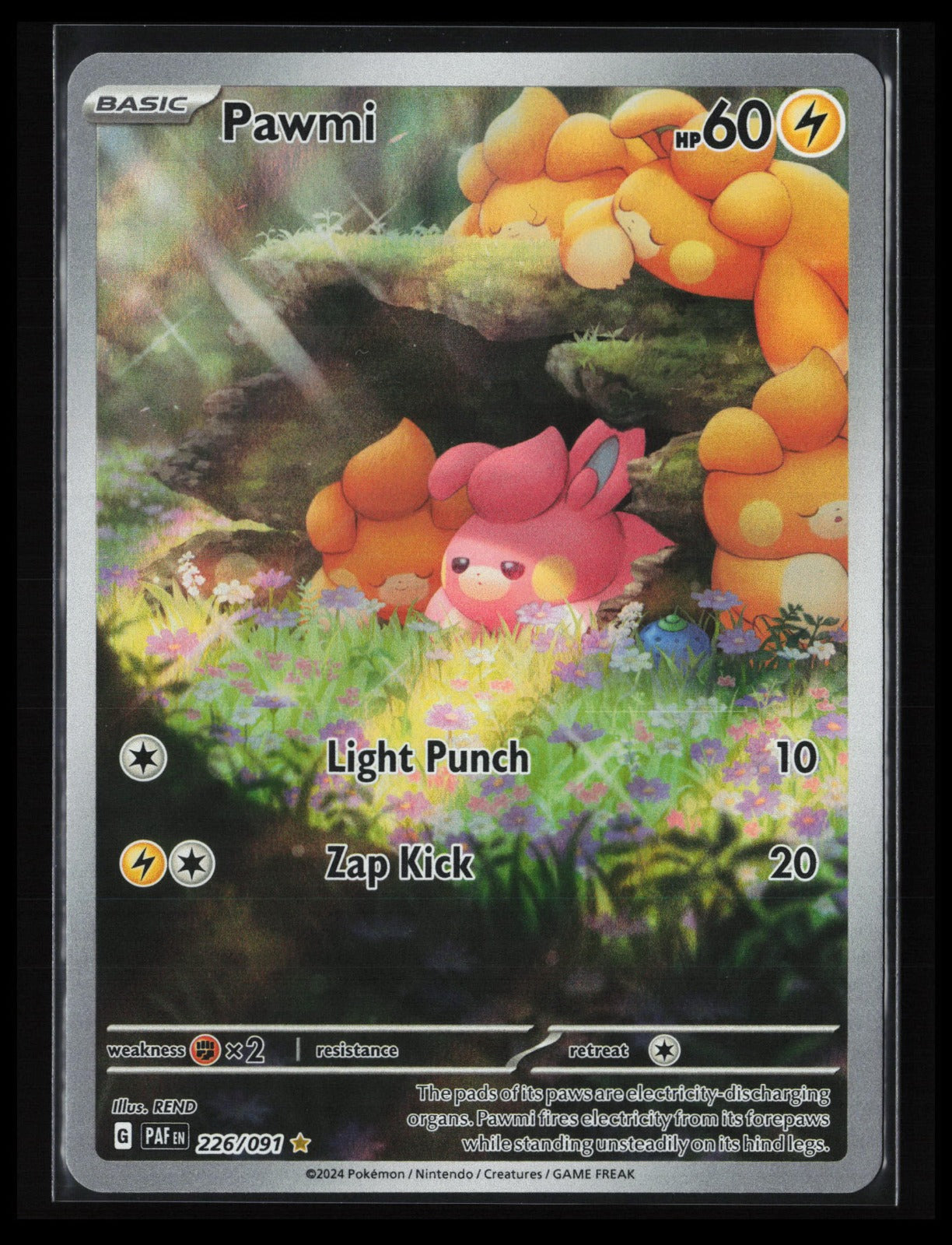 Pawmi #226/091 Pokémon Japanese SV: Paldean Fates