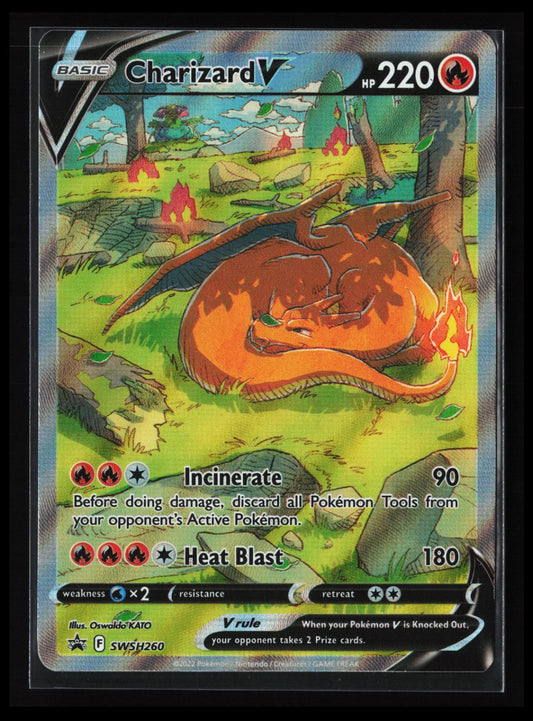 Charizard V #SWSH260 Pokémon SWSH: Sword & Shield Promo Cards