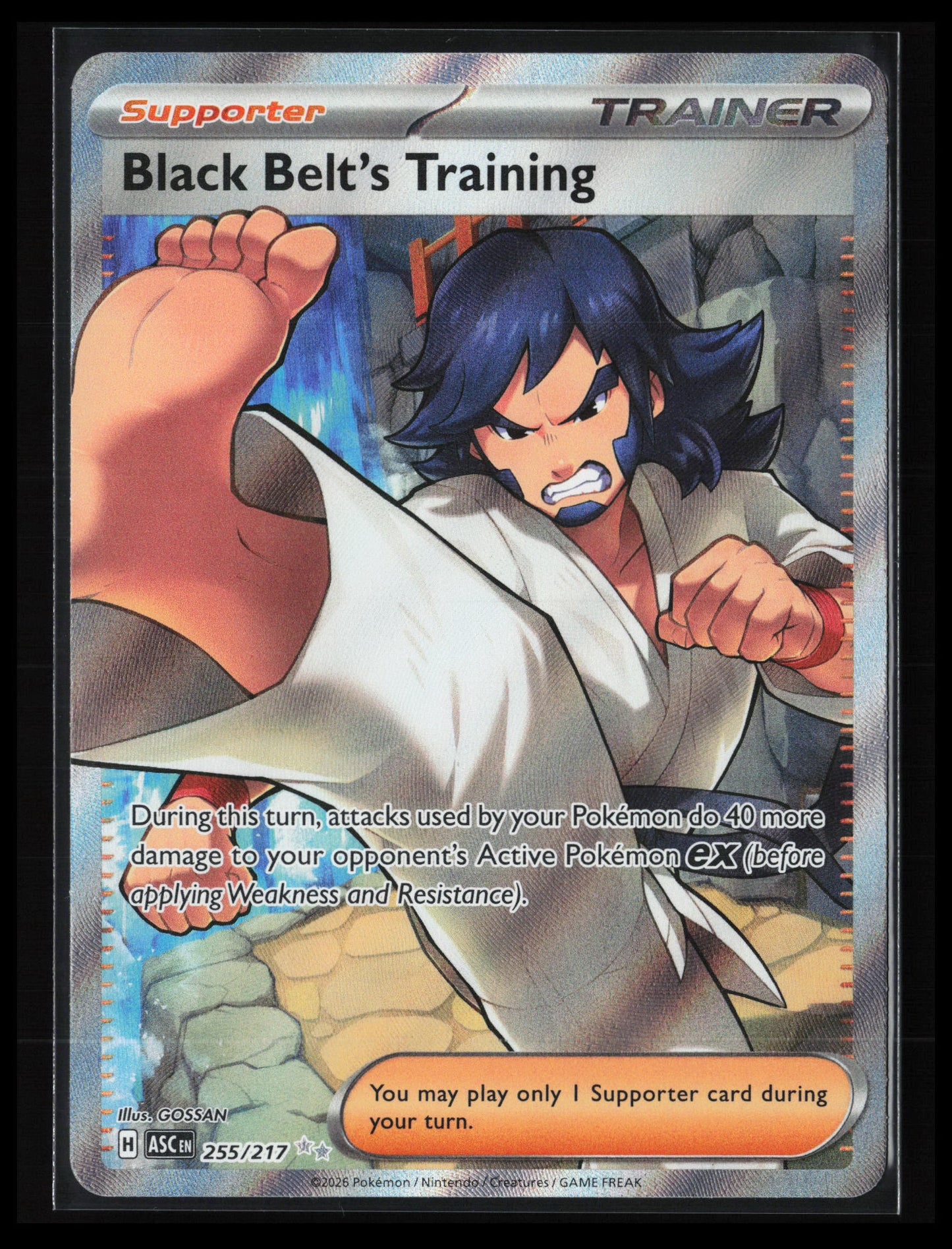 Black Belt's Training #255/217 Pokémon ME: Ascended Heroes