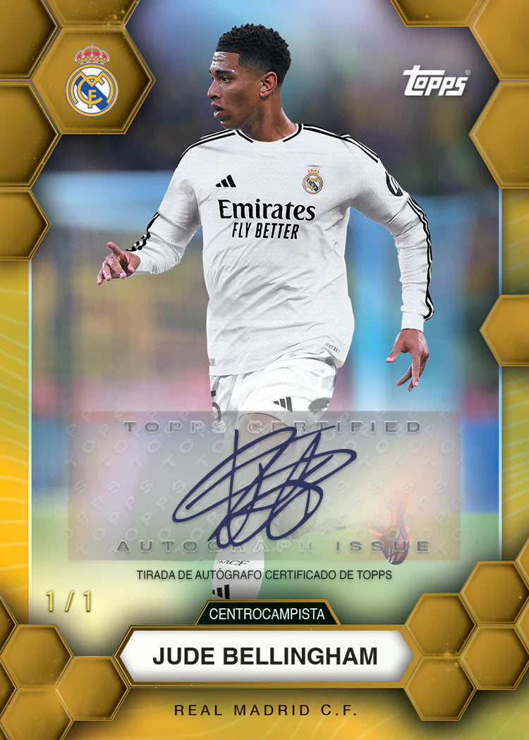 2024-25 Topps Soccer Real Madrid Fan Set Box