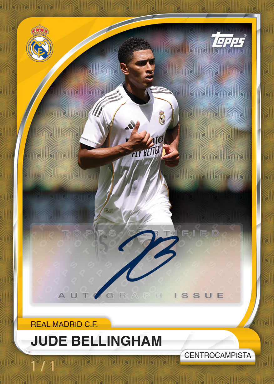 2025/26 Topps Real Madrid Collector Tin