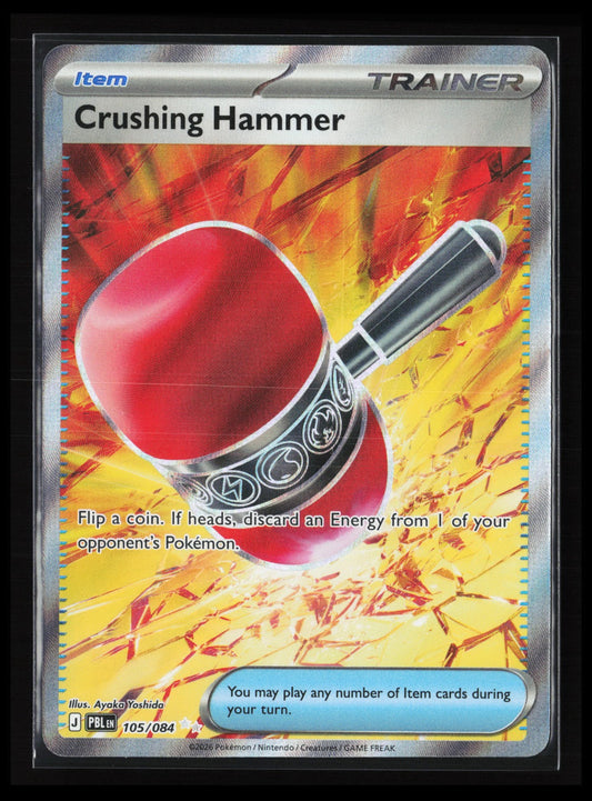 Crushing Hammer #105/084 Pokémon ME05: Pitch Black