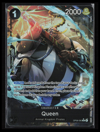 Queen (Parallel) #OP08-080 One Piece Two Legends