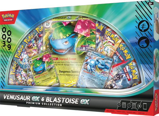 Pokemon - TCG - Venusaur ex & Blastoise ex Premium Collection