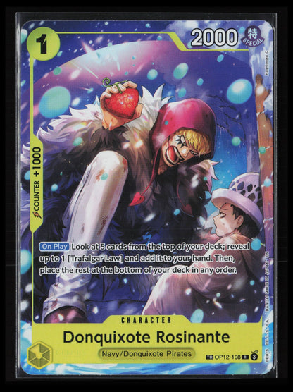 Donquixote Rosinante TR #OP12-108 One Piece The Azure Sea's Seven