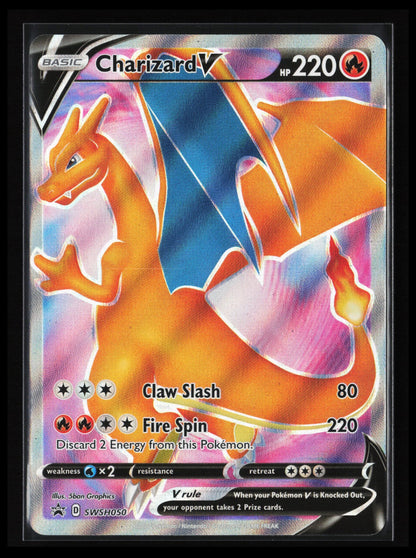 Charizard V #SWSH050 Pokémon SWSH: Sword & Shield Promo Cards
