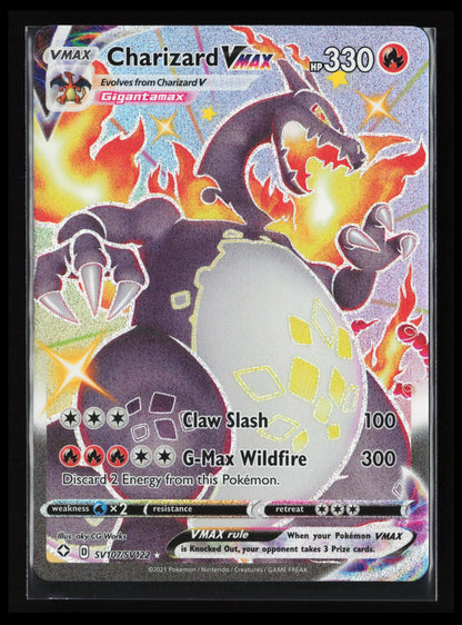 Charizard VMAX #SV107/SV122 Pokémon Shining Fates: Shiny Vault