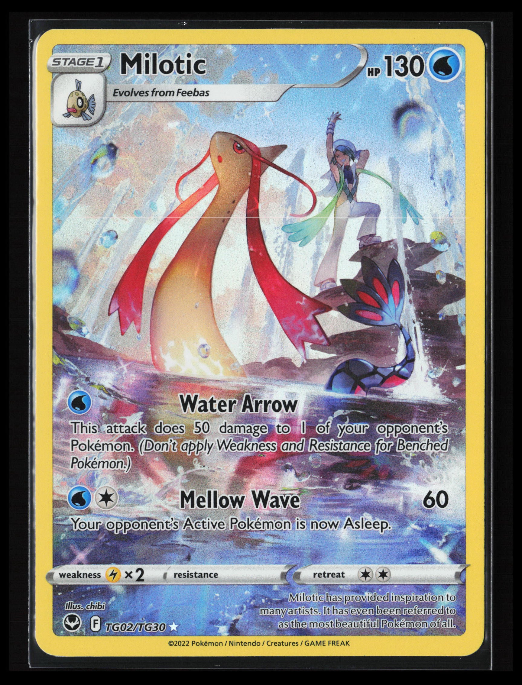 Milotic #TG02/TG30 Pokémon SWSH12: Silver Tempest Trainer Gallery