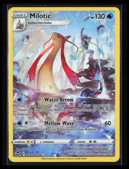 Milotic #TG02/TG30 Pokémon SWSH12: Silver Tempest Trainer Gallery