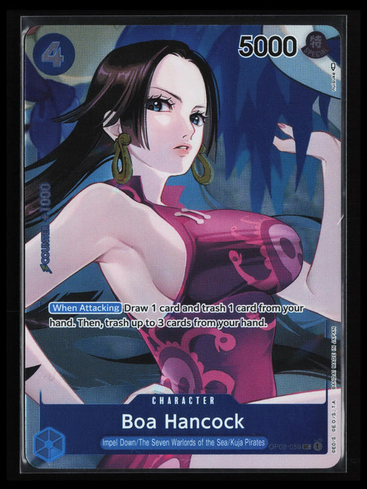 Boa Hancock (Box Topper) #OP02-059 One Piece Paramount War