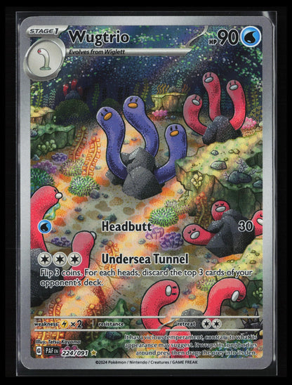 Wugtrio - #224/091 Pokémon SV: Paldean Fates