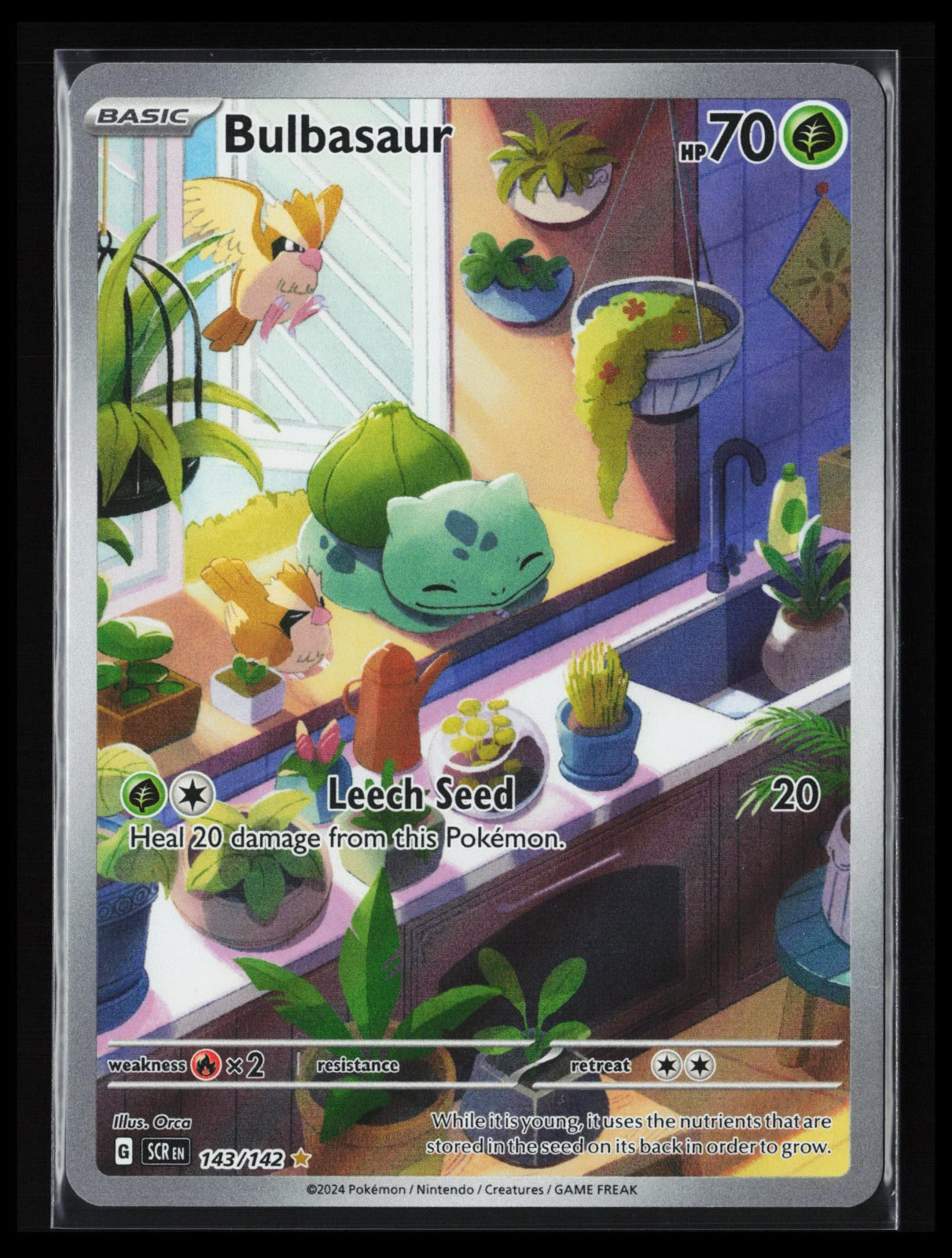 Bulbasaur #143/142 Pokémon SV07: Stellar Crown
