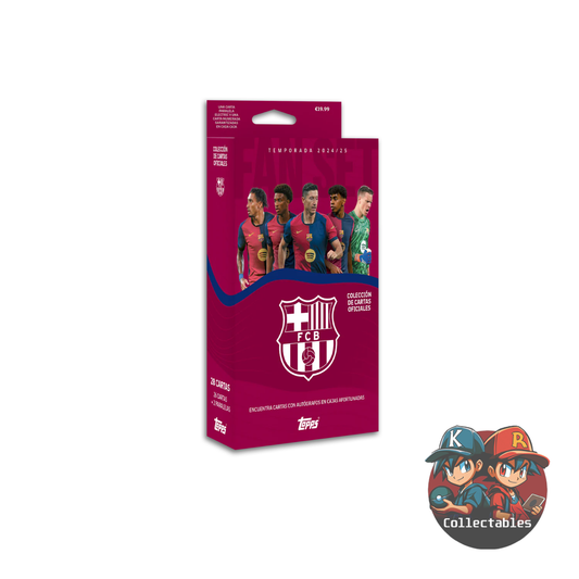 2024-25 Topps Soccer Barcelona Fan Set Box