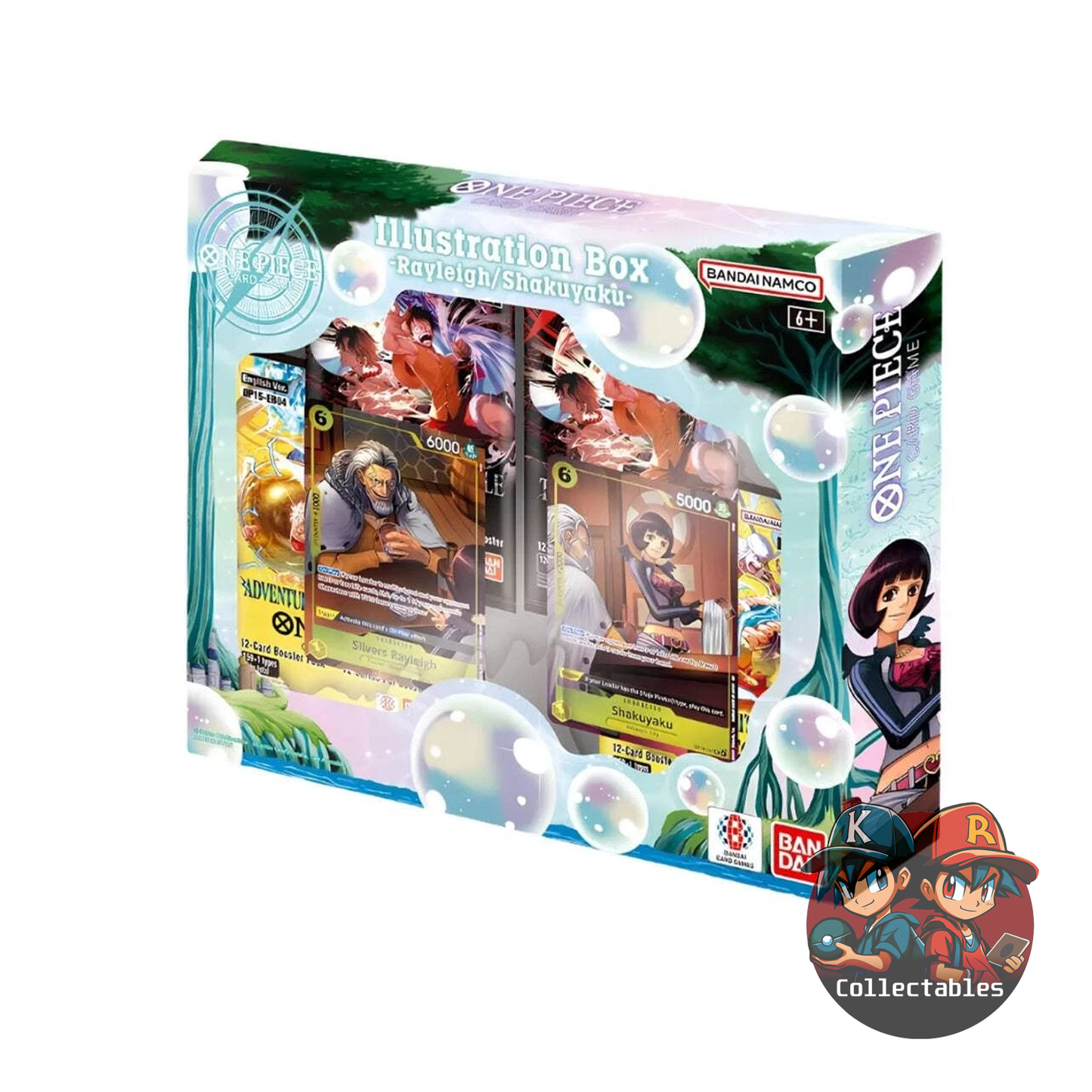 One Piece The Card Game: Illustration Box IB-07 Rayleigh/Shakuyaku