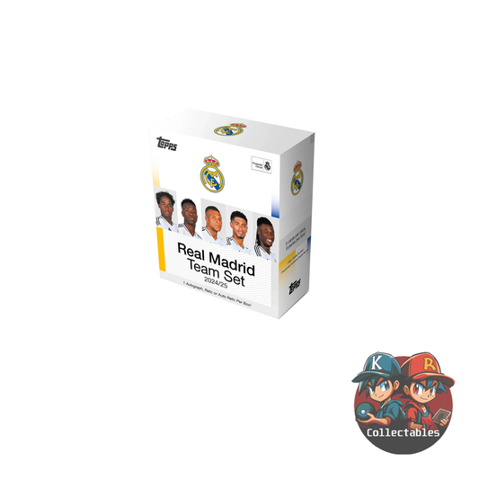 2024-25 Topps Soccer Real Madrid Team Set Box