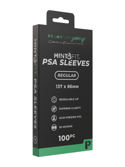 MintFit PSA Graded Card Sleeves - Regular 100pc