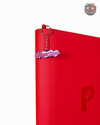Pokémon Binder Scarlet Violet Key Chain