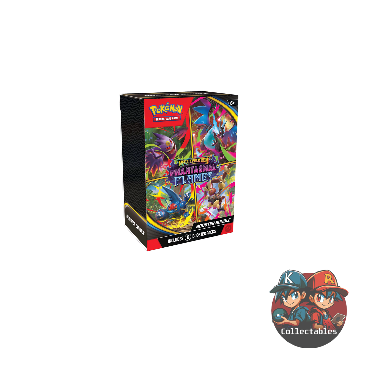 Pokemon TCG: Mega Evolution - Phantasmal Flames Booster Bundle