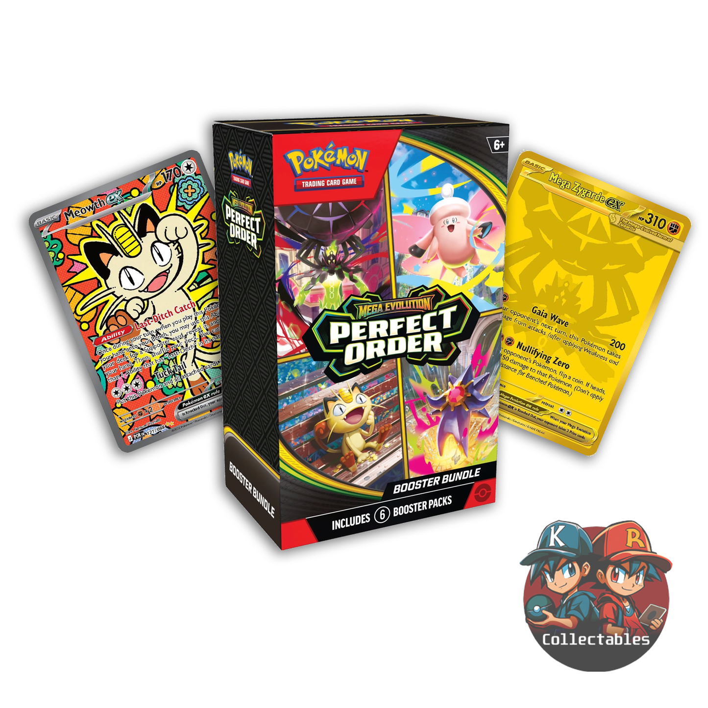 Pokemon TCG: Mega Evolution - Perfect Order Booster Bundle