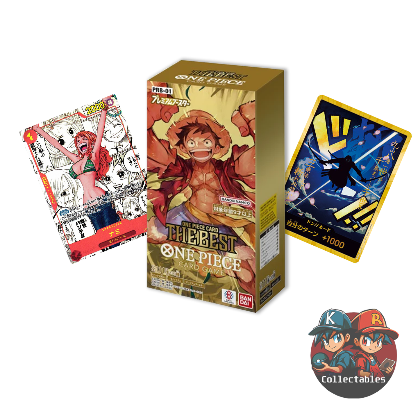 One Piece [JPN] -The Best PRB-01 Booster Box