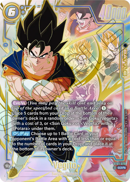 Dragon Ball Super Card Game Fusion World: Story Booster Box Vol. 1 ST01