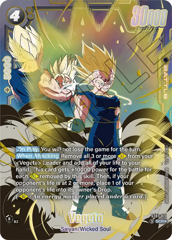 Dragon Ball Super Card Game Fusion World: Story Booster Box Vol. 1 ST01