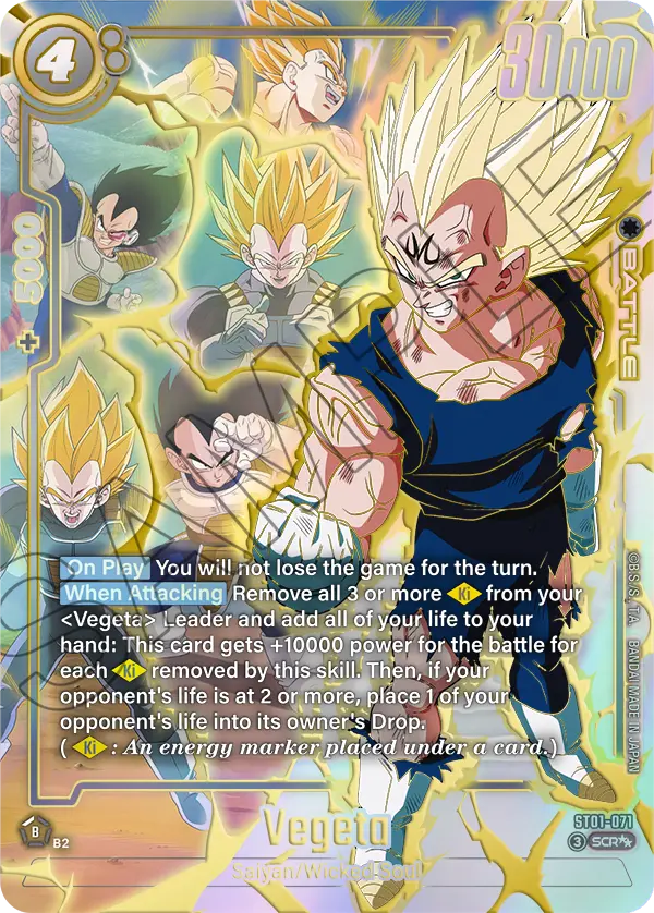 Dragon Ball Super Card Game Fusion World: Story Booster Box Vol. 1 ST01