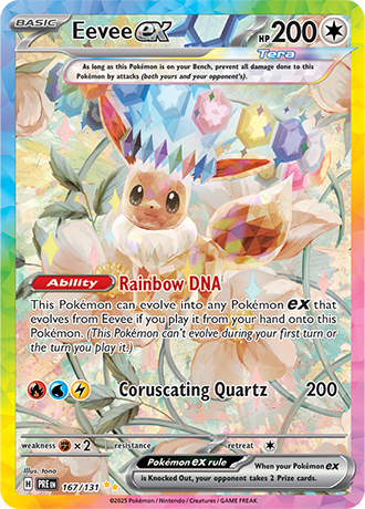 eevee pokemon card pack Prismatic Evolutions Pokémon Booster Pack – KRcollectables