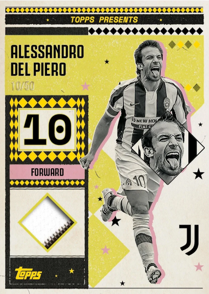 2024-25 Topps Juventus Team Set Box