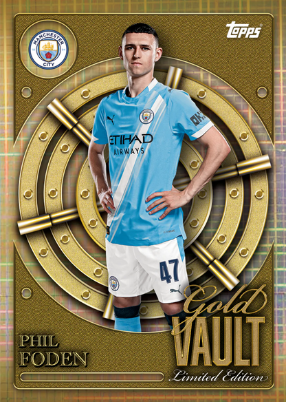 2025-26 Topps Manchester City Soccer Collector Tin