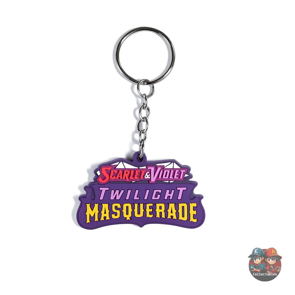 Pokémon Binder Twilight Masquerade Key Chain