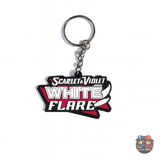 Pokémon Binder White Flare Key Chain