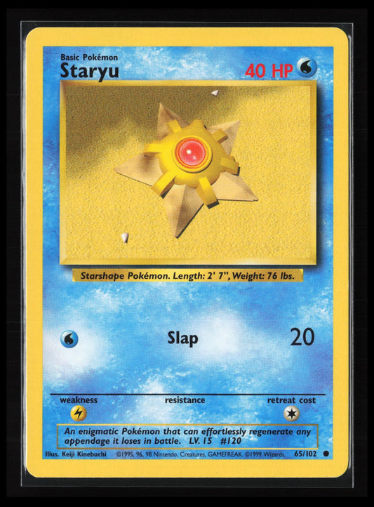 Staryu #095/130 Pokémon Base Set 2