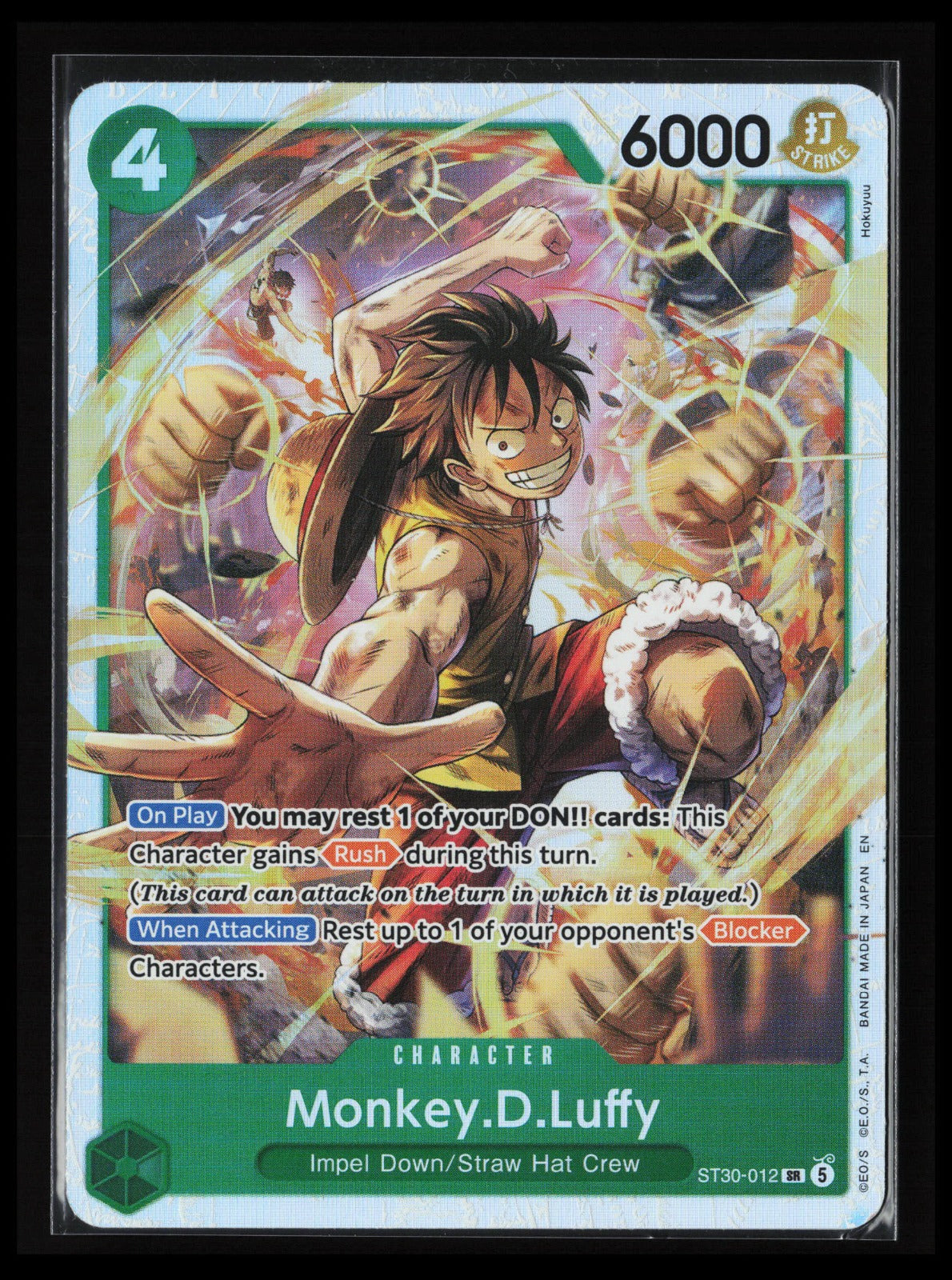 Monkey.D.Luffy #ST30-012 One Piece Starter Deck EX: Luffy & Ace