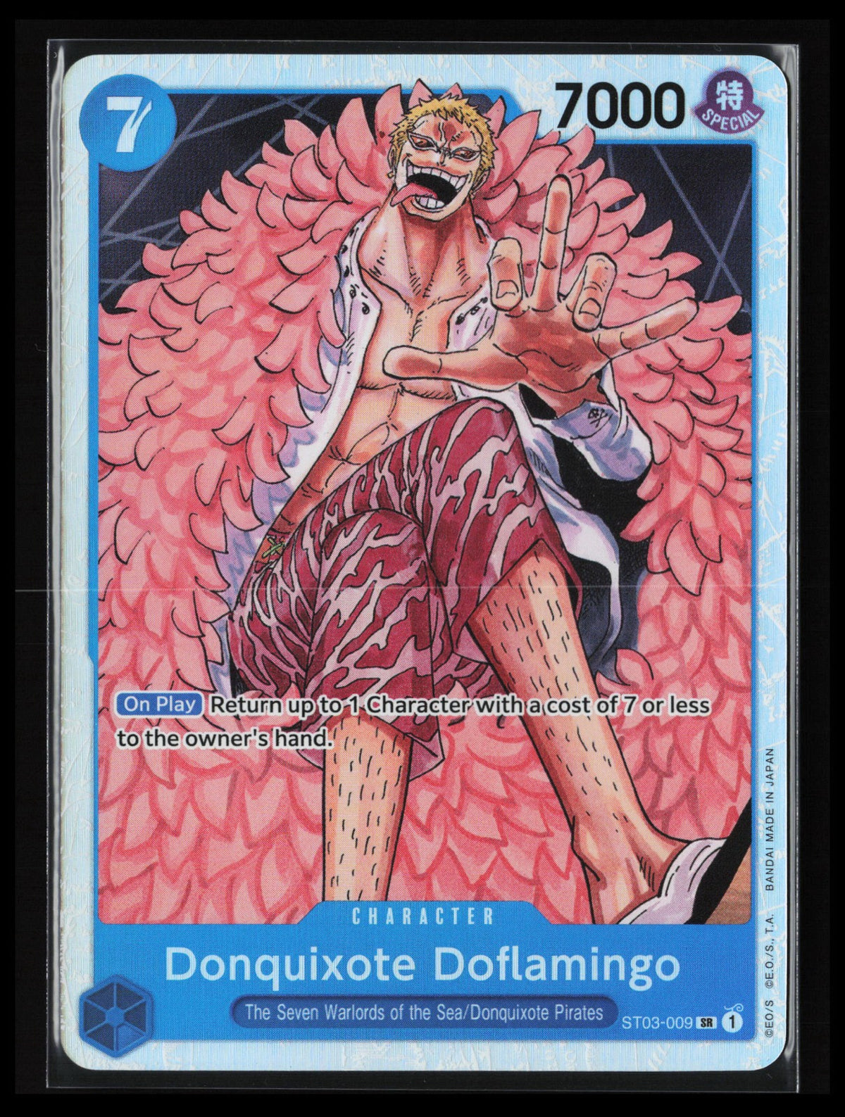 Donquixote Doflamingo #ST03-009 One Piece Super Pre-Release Starter Deck 3