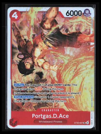 Portgas.D.Ace (007) #ST30-007 One Piece Starter Deck EX: Luffy & Ace