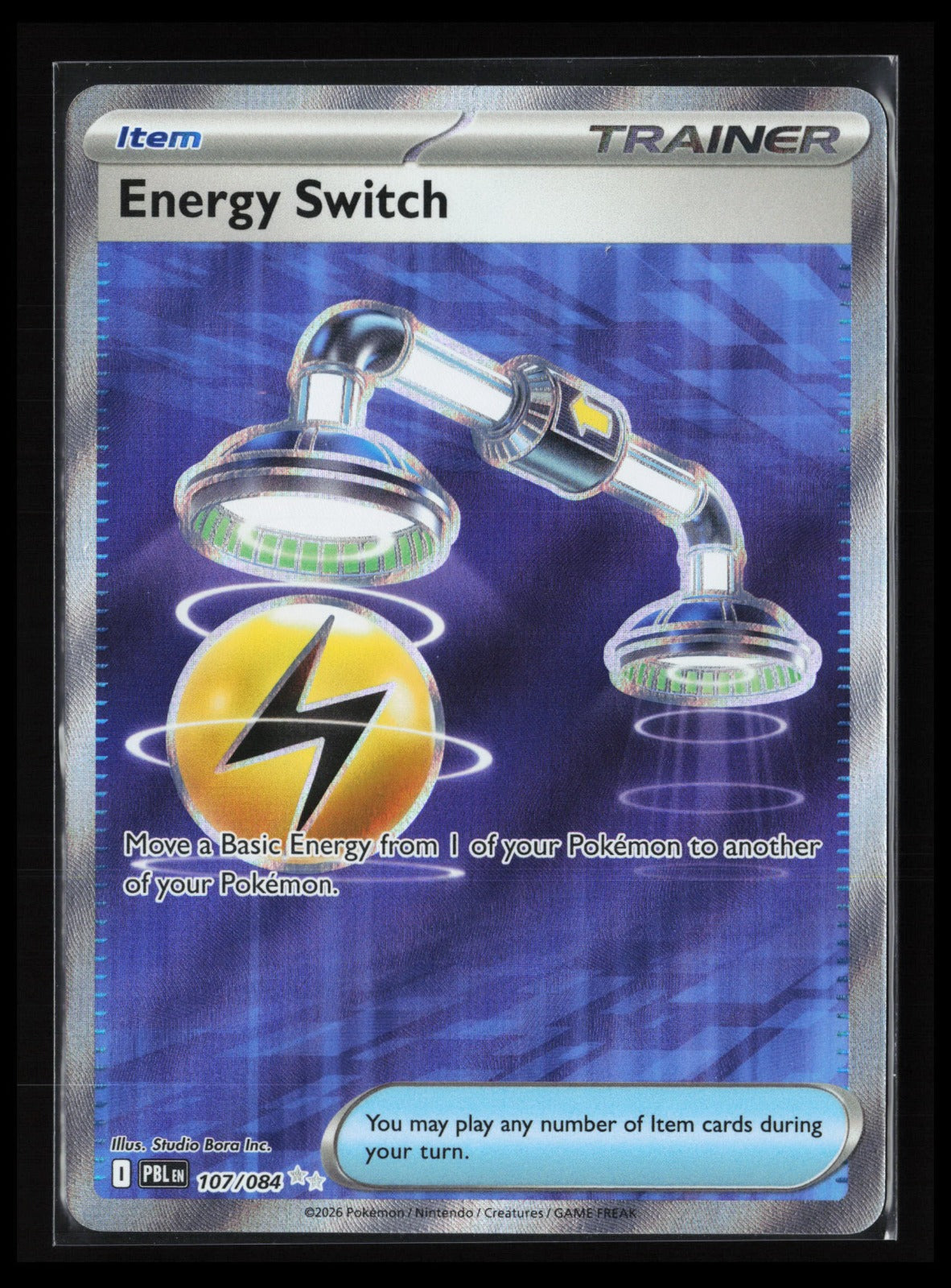 Energy Switch #107/084 Pokémon ME05: Pitch Black