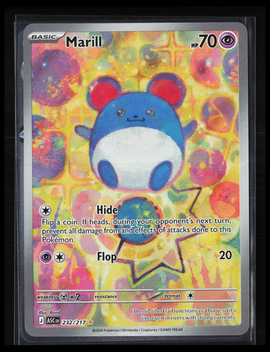 Marill #232/217 Pokémon ME: Ascended Heroes
