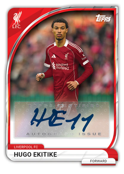 2025-26 Topps Liverpool Soccer Collector Tin