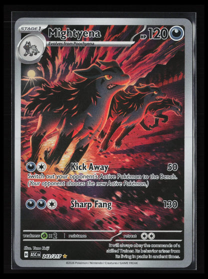 Mightyena #243/217 Pokémon ME: Ascended Heroes