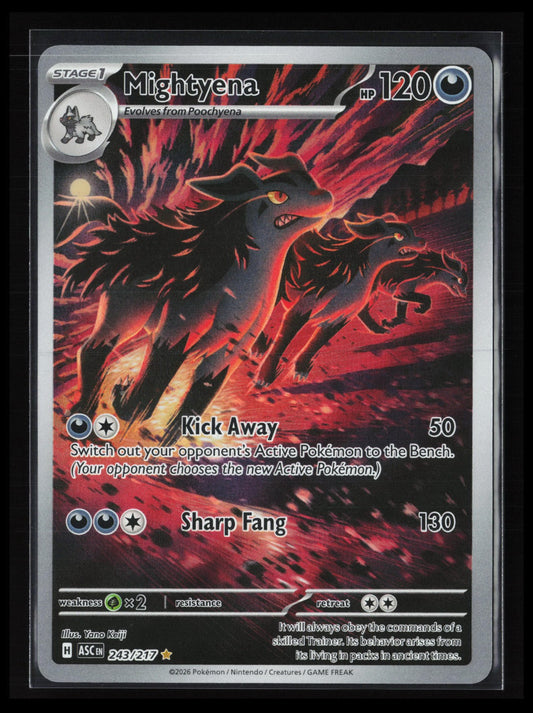 Mightyena #243/217 Pokémon ME: Ascended Heroes