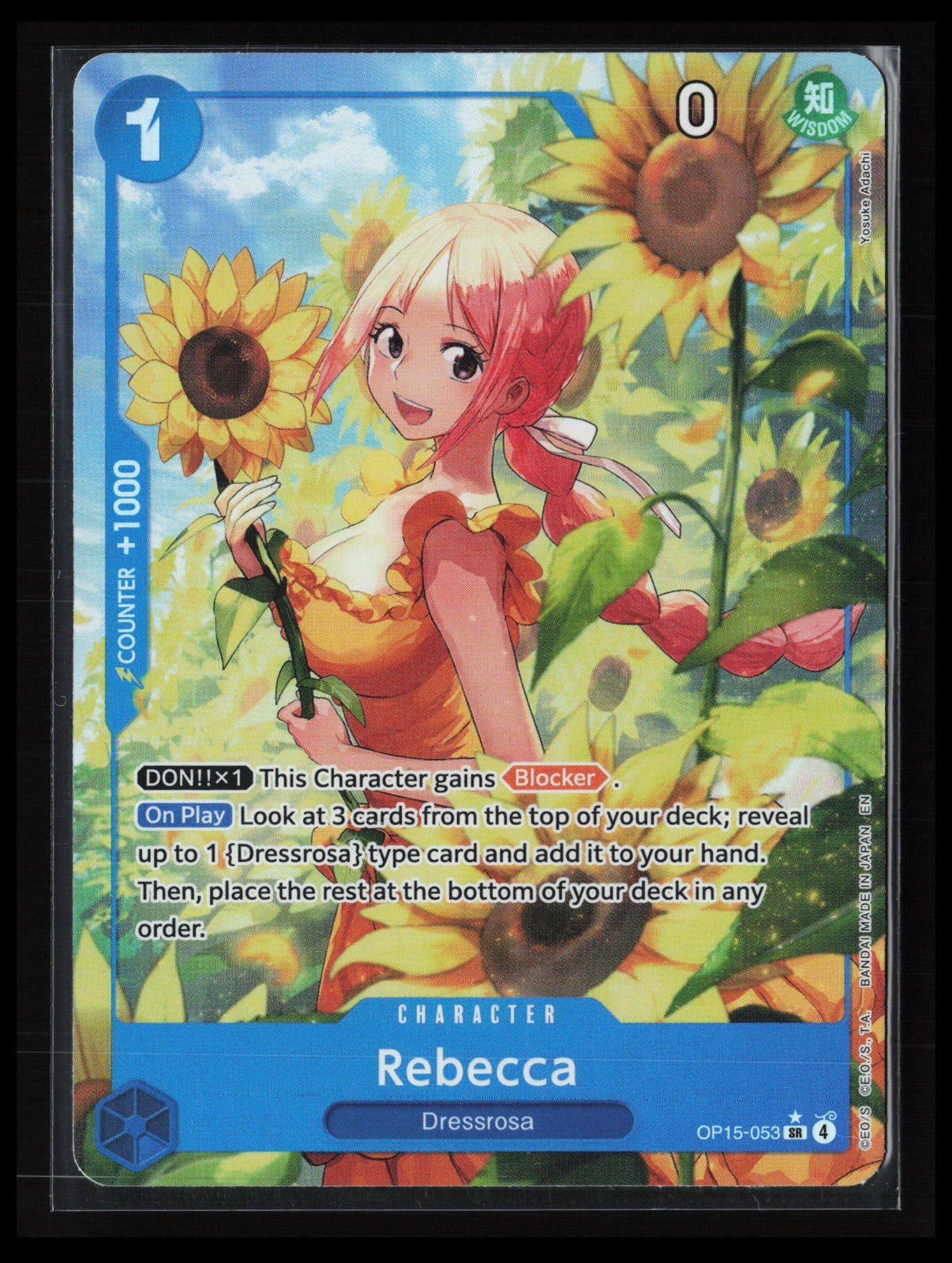 Rebecca (Alternate Art) #OP15-053 One Piece Adventure on Kami's Island