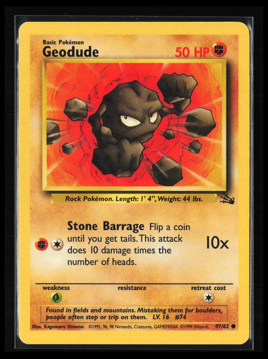Geodude #077/110 Pokémon Legendary Collection