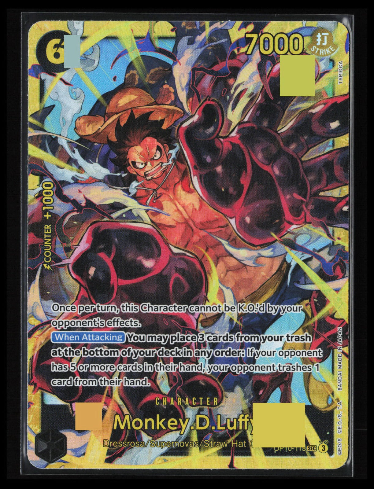 Monkey.D.Luffy #OP10-118 One Piece Royal Blood
