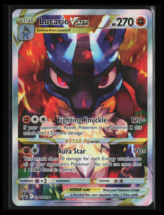 Lucario VSTAR #SWSH291 Pokémon SWSH: Sword & Shield Promo Cards