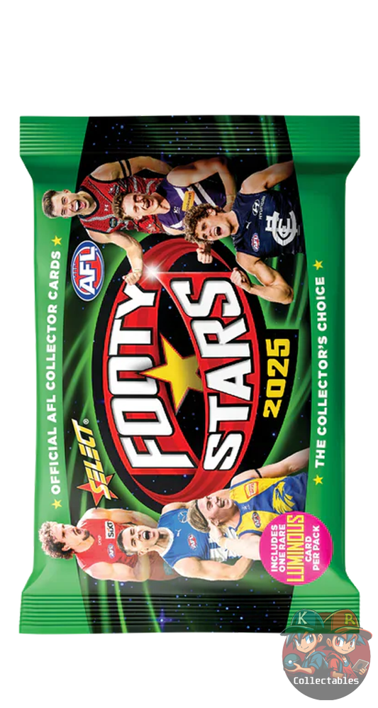 Select 2025 AFL Footy Stars Cards Booster Pack