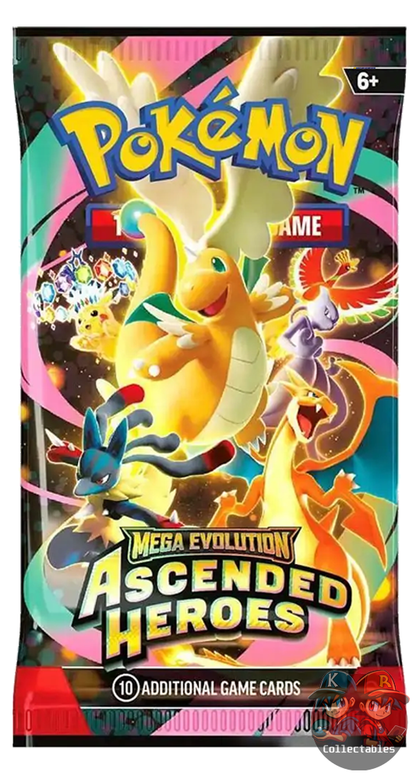 Pokemon TCG: Mega Evolution Ascended Heroes Booster Pack